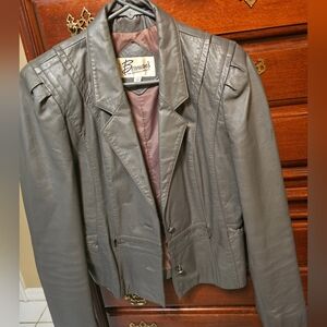 Berman's Gret Women's Leather Jacket, Vintage 1980's